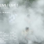 即興でコラボレーションしながらZINE制作   parapera presents  『LIVE! LIVE! LIVE!』ゲストアーティストには磯部昭子、大原大次郎