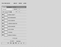 フォトショップファイルのオンライン展「THE .PSD SHOW」や GIFアニメーションの「BORN IN 1987」