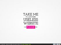 役立たずのウェブサイトに連れて行って！ – the useless web