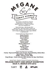 アメリカ西海岸のアーティストと日本の若手アーティストによるグループ展「Megane Thrift Store」