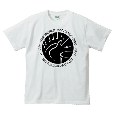 World Jam Band T (white)
