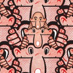 ERIC ELMS  展覧会「WISH YOU WERE HERE」キルロイシリーズと呼ばれる作品群を一挙に100点以上披露