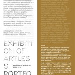 artlessによるエキシビション “portfolio” 1月15日までギャラリーCOMMONにて開催