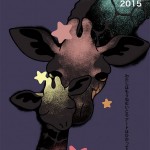 夜のどうぶつえんと、どうぶつたちと、ひかるアートのコラボレーション – 映像祭「ひかるどうぶつえん 2015」横浜市立金沢動物園にて<br>8月29日、30日の2日間開催